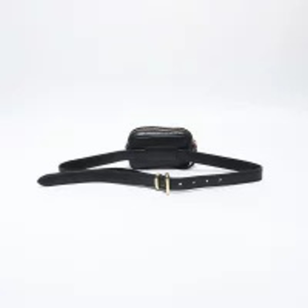 Miu Miu Matelasse Belt Bag Waist Black